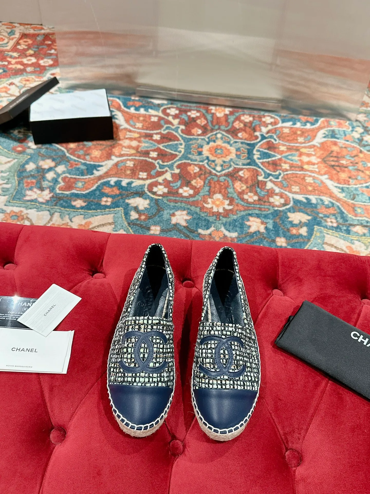 👟👟Ex-factory price 400👟👟 CHANEL 2024 early spring new fisherman shoes, top version 👏👏The inner pads are all made of original imported sheepskin! Code number: 35 - 40 (34.41.42 customized, non-returnable) standard code with full set of packaging